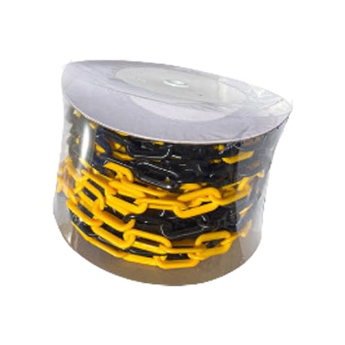Professionelle Baustellen-Warnkette, 25 m, Umfangskette für temporäre Zäune, robuste Warnung Professionelle Baustellen-Warnkette, 25 m, Umfangskette für temporäre Zäune, robuste Warnung von Obotsnoi
