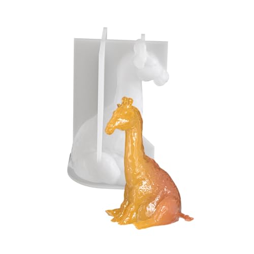 Professionelle Silikon Giraffe Schimmelpilz Spiegel Finish Design Für Handgefertigte Harzkunstkreationen Und Geschenke Hitzebeständige Silikonformen von Obotsnoi