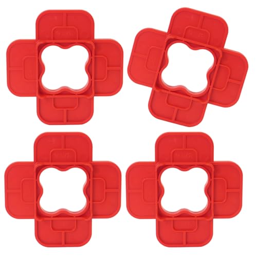 Professionelles Deckboard-Abstands-Set enthält 4 Abstandshalter für konsistente Lückenkontrolle während der Installation Deck Spacer Gaps Tool von Obotsnoi