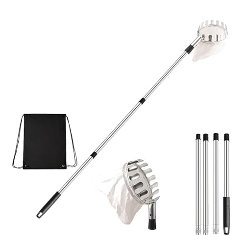 Professionelles Gartenernte Gerät Ausleitbares Bis Zu 13 Fuß Mit Metallkopf Zum Sammeln Von Orangen Birnen In Farms Orchards Kein Leiter Fruchtzupfen Gerät von Obotsnoi