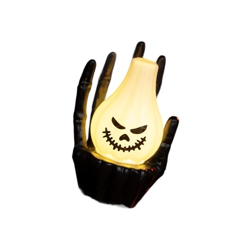 Realistische Skelett-Hand mit LED-Licht Leuchtende Kürbisse Lampe Dekoration für Innen- und Außenbereich Urlaub Party Dekorationen Halloween Lichter Realistische Skelett-Hand mit LED-Licht Leuchtende Kürbisse Lampe Dekoration für Innen- und Außenbereich Urlaub Party Dekorationen Halloween Lichter von Obotsnoi