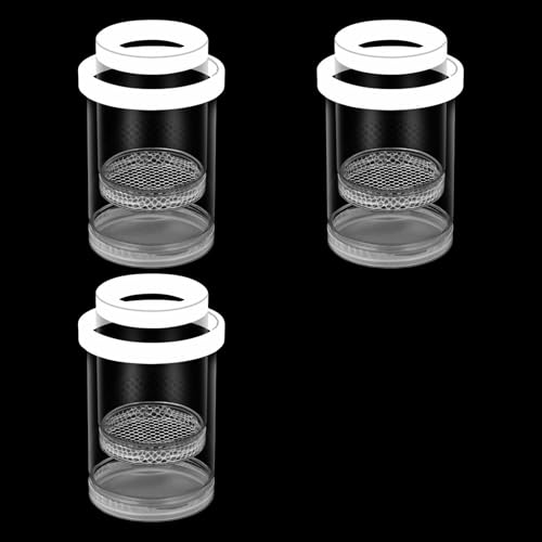 Schwimmende Zuchtbox für Babyfische und Garnelen, ideal für Zuhause und Büro, Aquarien, 3 Stück Schwimmende Zuchtbox für Babyfische und Garnelen, ideal für Zuhause und Büro, Aquarien, 3 Stück von Obotsnoi
