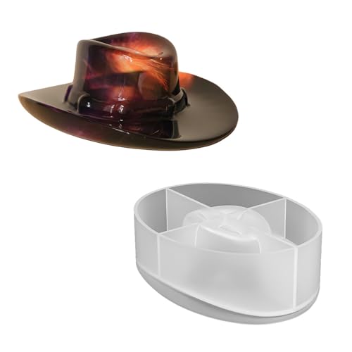 Silikonform für handgefertigten Westernhut, Schmuck, Geschirr und Tischdekorationen, Schokolade, Fondant, Harze, künstlerische Silikonform für Zubehör von Obotsnoi