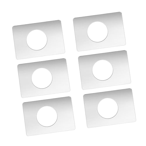 Türverriegelungslochverstärker, einfach zu bedienender Knauf und Riegel, Verstärkungsplatte für sichere und ästhetische Reparatur, Verriegelungslochfüller Türverriegelungslochverstärker, einfach zu bedienender Knauf und Riegel, Verstärkungsplatte für sichere und ästhetische Reparatur, Verriegelungslochfüller von Obotsnoi