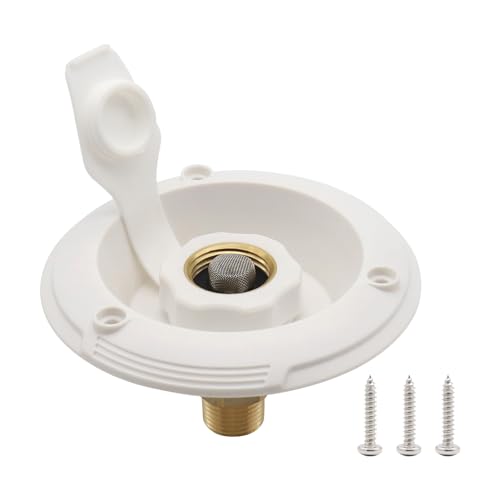 Übergroßer Camper Süßwasserfülladapter Stadt Wassereinlass Messingkerne ABS-Schale mit Anti-Leck-Design für den Außenbereich Wassereinlassadapter von Obotsnoi
