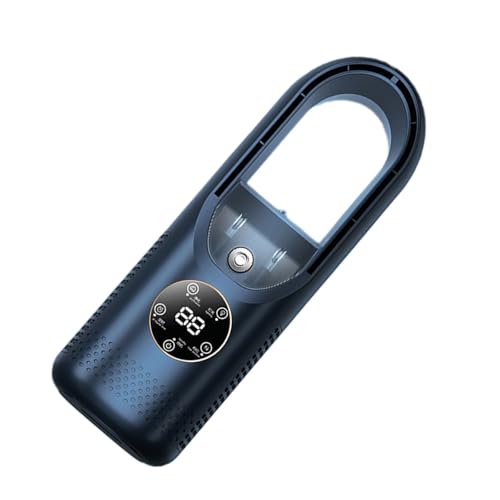 USB-Luftkühler, blattloser Ventilator mit Luftbefeuchter mit 100 ml Wassertank, Nebelfunktion, 6 Geschwindigkeiten, für Schreibtisch, Schlafzimmer, Kühlung, Schreibtisch-Luftkühler von Obotsnoi