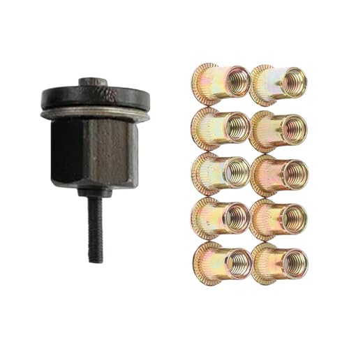 UpgradesSteel Handnieten, Mutter-Installer, einfach zu transportieren, manuelles Set für schnelle Montage für kleine Räume, Muttern-Setter UpgradesSteel Handnieten, Mutter-Installer, einfach zu transportieren, manuelles Set für schnelle Montage für kleine Räume, Muttern-Setter von Obotsnoi