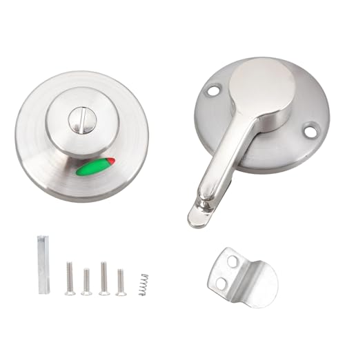 WC-Riegel mit leerer/belegter Oberfläche, zeigt an, dass Metalltür verschleißfest ist, für einfache Installation in gewerblichen Raumduschen WC-Riegel mit leerer/belegter Oberfläche, zeigt an, dass Metalltür verschleißfest ist, für einfache Installation in gewerblichen Raumduschen von Obotsnoi