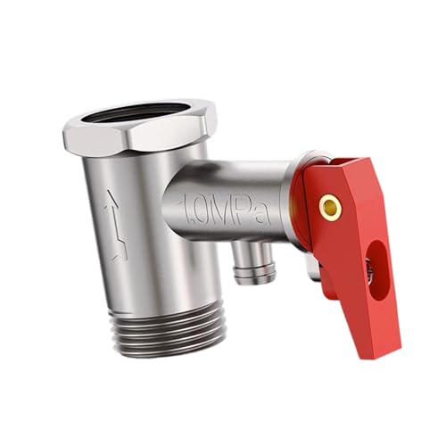 Warmwasserbereiter-Ventile, Messing, Universal, Druckentlastungsventile, 1,27 cm, elektrischer Wasserkessel-Regler für Warmwasserbereiter-Systeme Warmwasserbereiter-Ventile, Messing, Universal, Druckentlastungsventile, 1,27 cm, elektrischer Wasserkessel-Regler für Warmwasserbereiter-Systeme von Obotsnoi