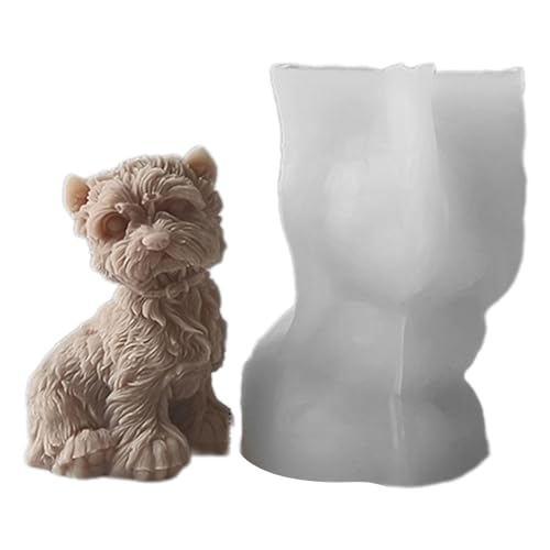 Welpenkerzenform Tierhund Kerze Silikon Schimmel Handgefertigt Fondant Kuchen Süßigkeiten Dekorationstool Für Hundeliebhaber Silikonform Welpenkerzenform Tierhund Kerze Silikon Schimmel Handgefertigt Fondant Kuchen Süßigkeiten Dekorationstool Für Hundeliebhaber Silikonform von Obotsnoi