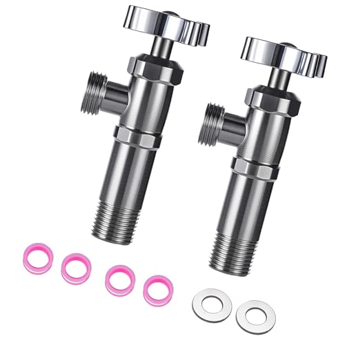 Winkelventile aus Edelstahl, vollständig offene Struktur, hohe Durchflussleistung für Wohnwasserbereiter, Anschluss für den täglichen Gebrauch, Edelstahl-Winkelventile Winkelventile aus Edelstahl, vollständig offene Struktur, hohe Durchflussleistung für Wohnwasserbereiter, Anschluss für den täglichen Gebrauch, Edelstahl-Winkelventile von Obotsnoi