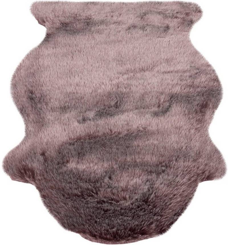 Obsession Fellteppich My Samba 495, fellförmig, Höhe: 40 mm, Kunstfell, handgetufte changierende Farben, weicher Hochflor von Obsession