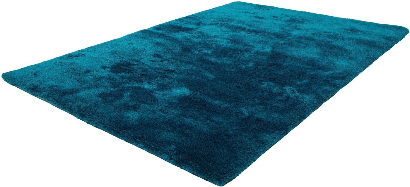 Hochflor-Teppich My Curacao 490, Obsession, rechteckig, Höhe: 35 mm, Uni-Farben, sehr weicher Kuschelflor, handgetuftet von Obsession