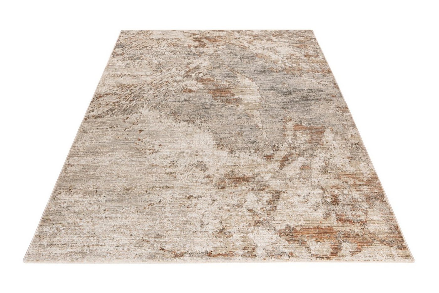 Obsession Teppich My Everest 426, rechteckig, Höhe: 7 mm, abstrakt gemustert, mit Fransen, Vintagedesign Obsession Teppich My Everest 426, rechteckig, Höhe: 7 mm, abstrakt gemustert, mit Fransen, Vintagedesign von Obsession