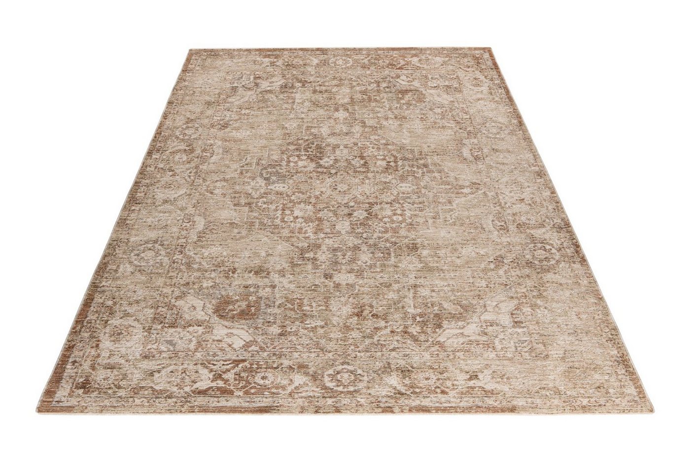 Obsession Teppich My Everest 430, rechteckig, Höhe: 7 mm, Orient-Optik, mit Fransen, Vintagedesign, Wohnzimmer, Schlafzimmer Obsession Teppich My Everest 430, rechteckig, Höhe: 7 mm, Orient-Optik, mit Fransen, Vintagedesign, Wohnzimmer, Schlafzimmer von Obsession