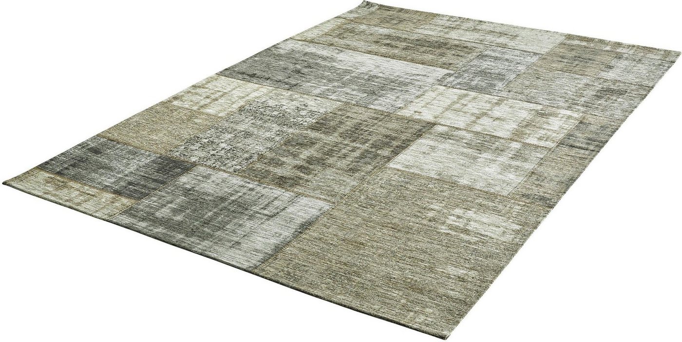 Teppich My Gent 751, Obsession, rechteckig, Höhe: 10 mm, Flachgewebe, modernes abstraktes Design von Obsession