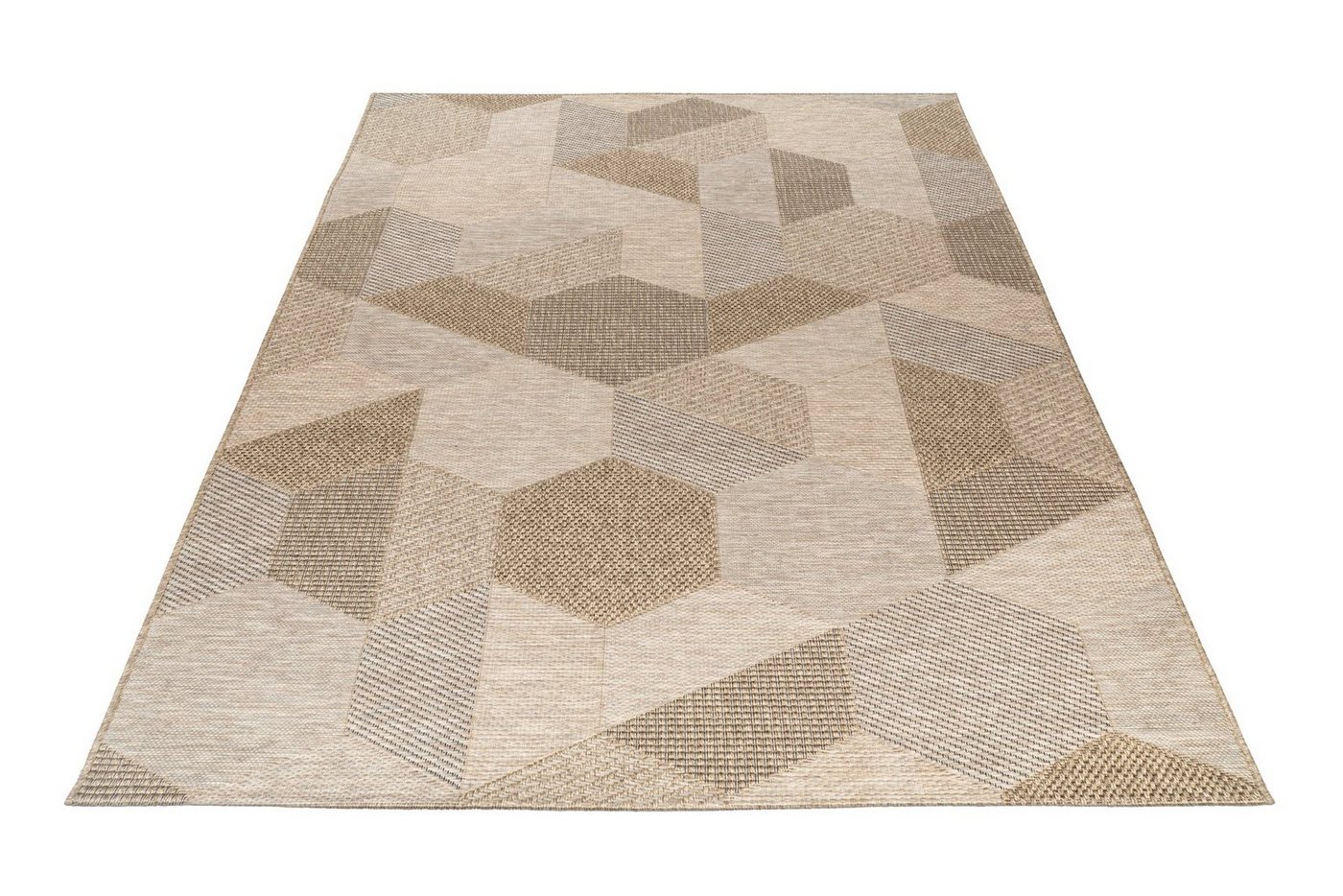 Obsession Teppich My Oslo 705, rechteckig, Höhe: 7 mm, modernes geometrisches Muster, In- und Outdoor geeignet Obsession Teppich My Oslo 705, rechteckig, Höhe: 7 mm, modernes geometrisches Muster, In- und Outdoor geeignet von Obsession