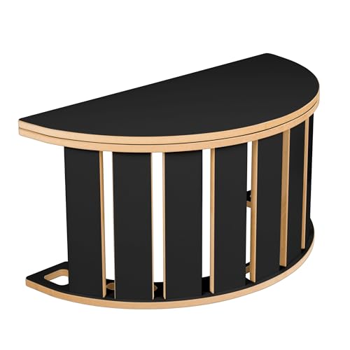 Obubu – Schwarz Tischaufsatz für Babywippe M – Vielseitiges Montessori Zubehör –Multifunktionales Design - Langlebige Materialien - Einfaches Montagesystem von Obubu