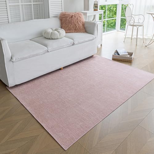 Obundi Teppich Kurzflor（Rosa,80x150cm） von Obundi
