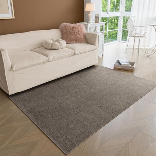 Obundi Teppich Kurzflor（Taupe,60x120cm） von Obundi
