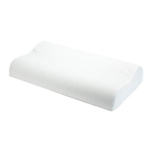 Obusforme Nackenhörnchen,Kontur-Nackenstützkissen,Hohe und niedrige Höhe für optimale Nackenunterstützung und Schlaf,Memory-Foam-Schicht für Komfort, Innenschaum für festeren Halt,Standardgröße von Obusforme