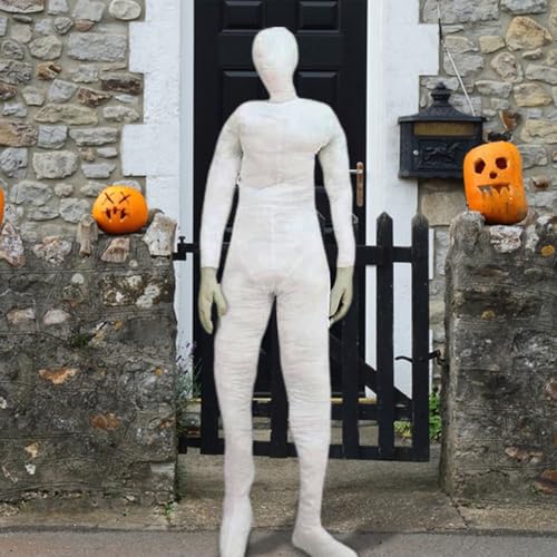 Halloween bewegliches menschliches Modell, lebensgroße gefüllte Schaufensterpuppe, gruselige posierende Schaufensterpuppe, Körper, für Halloween-Spukhaus-Hof-Dekorationen von Ocastuted