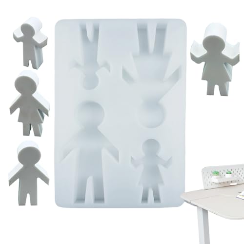 Kerzenformen - Familienfiguren Epoxidharz Formen | Silikon Bastelform Für Heimdekoration Gipsornament Kerzenherstellung Epoxidharz Guss Kerzenformen - Familienfiguren Epoxidharz Formen | Silikon Bastelform Für Heimdekoration Gipsornament Kerzenherstellung Epoxidharz Guss von Ocastuted