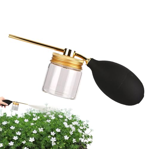 Kieselgur Staubwedel | Pflanzensprühflasche für den Außenbereich | Abnehmbarer Behälter, Spreizspender für Topf, Innenbereich, Gartenarbeit, Outdoor, , Krabbelbiene von Ocastuted