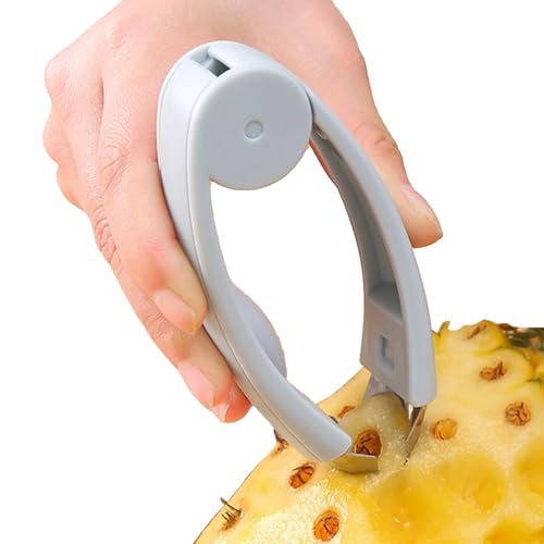Ocastuted Ananas Augen Entferner | Edelstahl Entstieler Werkzeug Für Erdbeeren | Multifunktionale Zange Mit Ergonomischem Griff, Küchenhelfer Für & Obst von Ocastuted