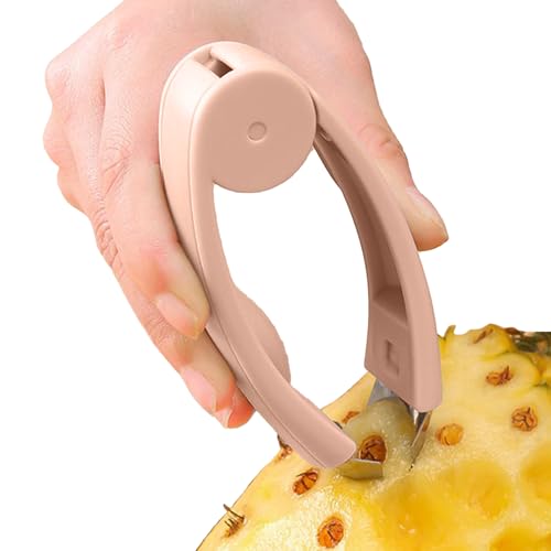 Ocastuted Ananas Augenentferner | Edelstahl Entstieler Werkzeug Für Erdbeeren,Multifunktionale Zange Mit Ergonomischem Griff, Küchenhelfer Für & Obst von Ocastuted