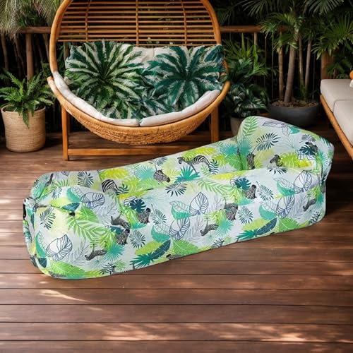 Ocastuted Aufblasbares Luftsofa, Air Lounger Mit Aufbewahrungstasche, Aufblasbare Liegeluftsofa Tragbarer Wasserdicht, Aufblasbare Couchsofa Bettcamping, Luft Sofa Couch Für Das Reisen von Ocastuted
