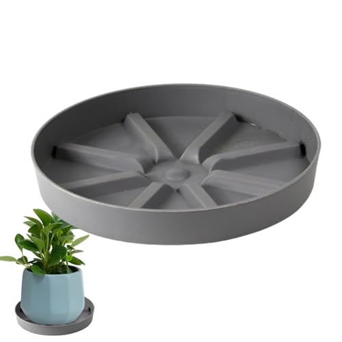 Ocastuted Blumentopf-Untersetzer, Pflanzenwasser-Tropfschalen für Töpfe,Robuste Pflanzentropfschalen aus PP | Effizientes Entwässerungsdesign, stabile Pflanzenuntersetzer, Pflanzenbehälterzubehör für von Ocastuted