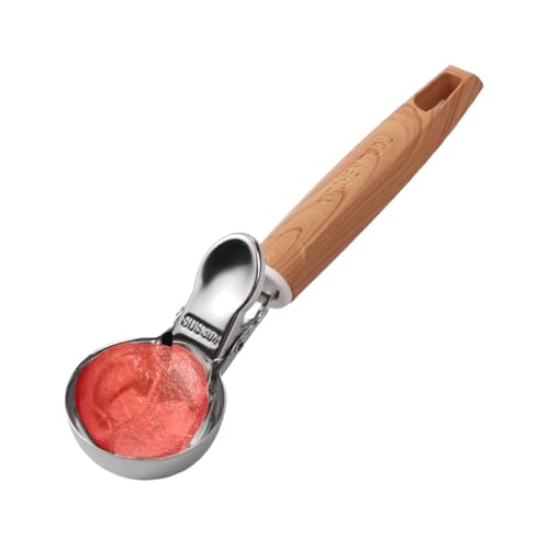 Ocastuted Eisportionierer - Edelstahl Keksausstecher Mit Formkugel,Mit Auslösemechanismus Spülmaschinengeeignet Küchenhelfer als Obstkugelformer für Waffeln Pfannkuchen Muffins Ocastuted Eisportionierer - Edelstahl Keksausstecher Mit Formkugel,Mit Auslösemechanismus Spülmaschinengeeignet Küchenhelfer als Obstkugelformer für Waffeln Pfannkuchen Muffins von Ocastuted