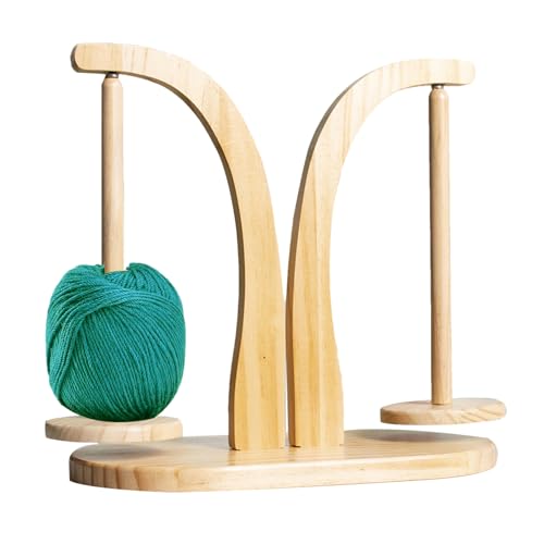 Ocastuted Garnhalter zum Stricken, Häkelgarnhalter | Rotierender Garnkugelständer aus Holz,Leichter Garnknäuelhalter mit 320 g Traglast zum Häkeln, Stricken und Organisieren von Garnen Ocastuted Garnhalter zum Stricken, Häkelgarnhalter | Rotierender Garnkugelständer aus Holz,Leichter Garnknäuelhalter mit 320 g Traglast zum Häkeln, Stricken und Organisieren von Garnen von Ocastuted