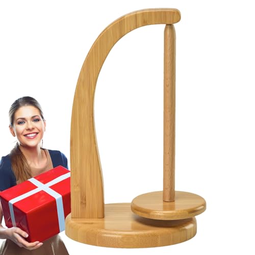 Ocastuted Häkelgarnhalter, Holzgarnhalter zum Häkeln - Rotierender magnetischer Garnhalter aus Holz - Platzsparender Garnhalter zum Stricken, 320 g tragender Garnspinner Häkeln Ocastuted Häkelgarnhalter, Holzgarnhalter zum Häkeln - Rotierender magnetischer Garnhalter aus Holz - Platzsparender Garnhalter zum Stricken, 320 g tragender Garnspinner Häkeln von Ocastuted