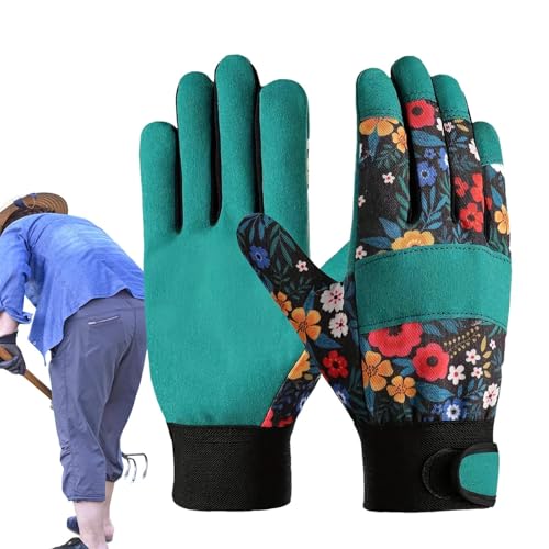Ocastuted Handschuhe Für Gartenarbeit, Rutschfeste Robuste Gartenhandschuhe Für Frauen, Universelle Arbeitsfäustlinge Für Gartenarbeiten Draußen von Ocastuted