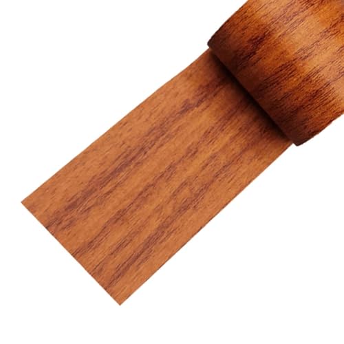 Ocastuted Holztapete Klebeband | Möbelreparatur Band | 5.5 cm Breit 4.5 m Lang Selbstklebende Dekorative Kante Wasserdicht für Fensterleisten Spiegelrahmen Wandreparatur von Ocastuted