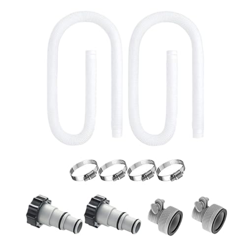 Poolpumpe Ersatzschlauch,Schwimmbadpumpe Ersatzschläuche | Robustes 38 Mm Rohr Für Wasserzirkulation Reinigung Und Wartung von Ocastuted