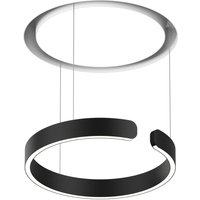 Occhio Mito cosmo 40 move "air" narrow Pendelleuchte schwarz matt von Occhio