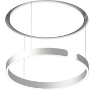 Occhio Mito cosmo 60 move "air" wide Pendelleuchte Silber matt von Occhio