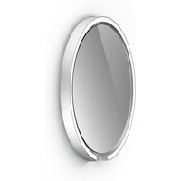 Occhio Mito sfera 40 wide Wand- / Spiegelleuchte, Spiegel getönt Silber matt von Occhio