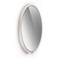 Occhio Mito sfera 60 wide Wand- / Spiegelleuchte, Spiegel getönt gold matt von Occhio