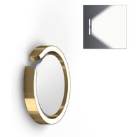 Occhio Mito soffitto 20 up wide LED Wandleuchte Bronze von Occhio