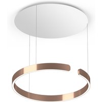 Occhio Mito sospeso 60 var up wide LED Pendelleuchte, variabel Roségold von Occhio