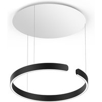 Occhio Mito sospeso 60 var up "air" narrow LED Pendelleuchte, variabel schwarz matt von Occhio
