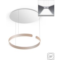 Occhio Mito sospeso 60 var up "air" wide LED Pendelleuchte, variabel gold matt von Occhio
