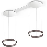 Occhio Mito sospeso due 40 var narrow LED Pendelleuchte, variabel phantom von Occhio