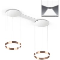 Occhio Mito sospeso due 40 var wide LED Pendelleuchte, variabel Roségold Occhio Mito sospeso due 40 var wide LED Pendelleuchte, variabel Roségold von Occhio