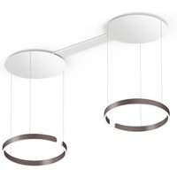 Occhio Mito sospeso due 60 var "air" wide LED Pendelleuchte, variabel phantom von Occhio