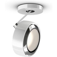 Occhio Più R alto 3d Volt B Deckenstrahler, 2700 K weiß glänzend / Chrom von Occhio